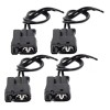MOTOALL New 4x 1990-1997 Lexus LS400 SC400 OEM Ignition Coil