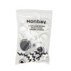 Honbay 20PCS 10ml 5g White Plastic Measuring Spoons Coffee Sugar