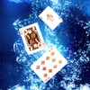 Relaxdays 10023628 Plastic Poker Cards, Waterproof Card Game, Tear &