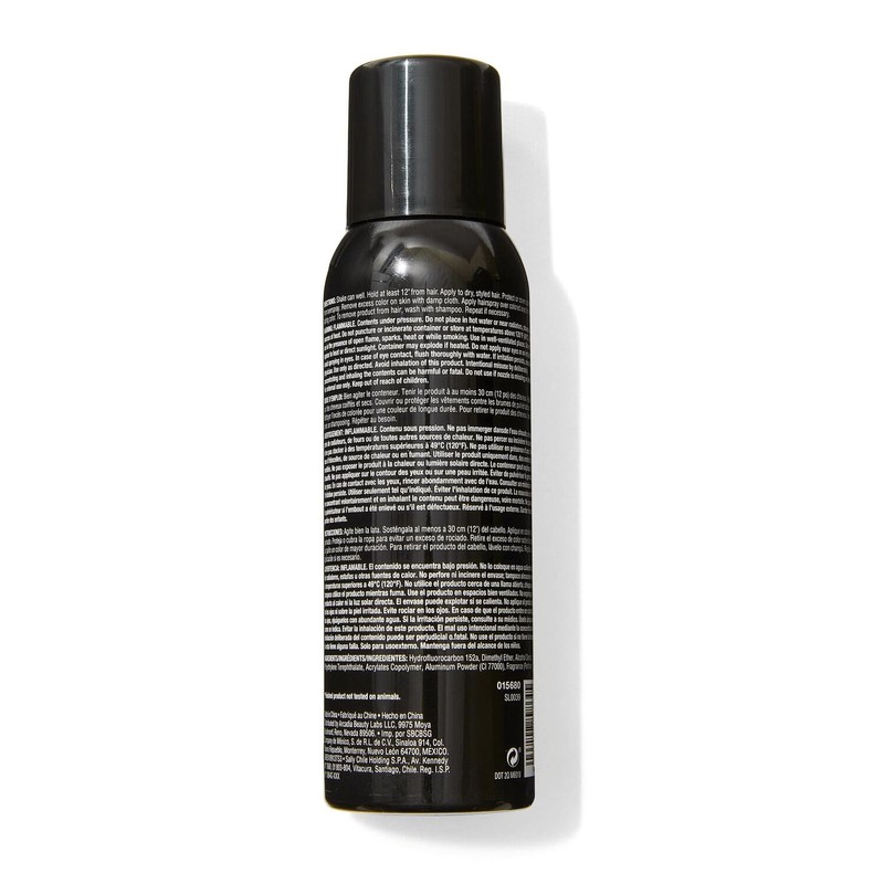 Strawberry Leopard Drip Temporary Hair Color Spray, Silver Glitter Color,