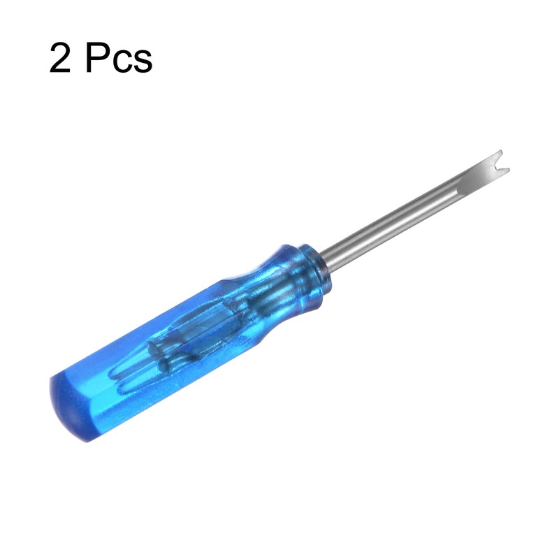 HARFINGTON 2Pcs Mini V-shape Screwdriver V2 Magnetic V Head 45mm