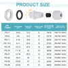 uxcell 15Pcs PG11 Nylon Cable Glands, Waterproof Cord Grip Connector
