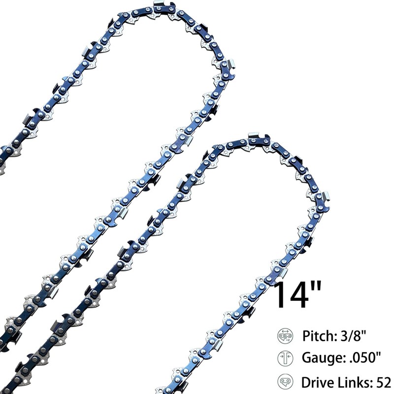2PC 14 inch Saw Chains for Echo CS-310-14 CS-303T-14 14
