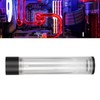 Water Cooling Reservoir 240mm/9.4in Length G1/4in Thread 50mm/2.0in Diameter Tube