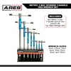 ARES 44001 – 8-Piece Metric 3-Way T-Handle Spinner Hex Allen