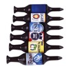6PCS Mini Beer Bottle Golf Tees Plastic Funny Golfing Tees
