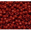 Jolly Store Crafts Rust brown 9x6mm Pony Beads made in USA 500pc
