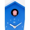 KOOKOO AnimalHouse Blue, Striking Small Cuckoo Clock with 5 Farm