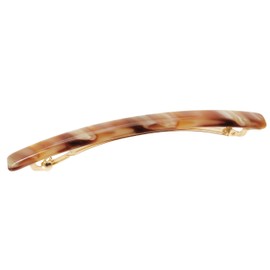 France Luxe Long and Skinny Barrette - Caramel Horn