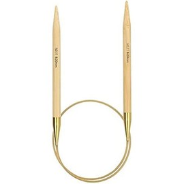 Tulip Knitting Needles, Bamboo, Beige, 60 cm x 8 mm