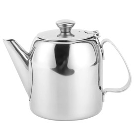 VIFERR Stainless Steel Teapot 500ml - Coffee Pot Kettle Stainless Steel Tea Pot Cold Water Jug for Home Hotel Restaurant, Sliver