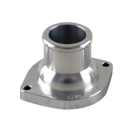 BILLET LS SERIES STRAIGHT 1.5" BARBED END THERMOSTAT HOUSING KIT WITH THERMOSTAT AND SEAL FOR LS1/LS2/LS6/LS7 WATER PUMPS (180°)