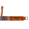 RAAVILS Girth Western Horse Saddle Leather Back Cinch Flank Strap