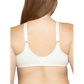 Vanity Fair Vanity Fair womens Beauty Back Smoothing (36c - 42h) Minimizer Bra, White Coconut Lace, 44C US