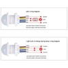 5/10Pcs PIR Infrared Motion Sensor Detector Smart Switch 110V Light