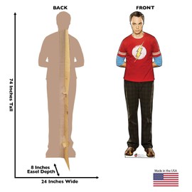 Cardboard People Sheldon Cooper Life Size Cardboard Cutout Standup - The Big Bang Theory