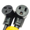 Parkworld 65221 3-Prong Welder Splitter Cord, NEMA 6-50P to 6-50R