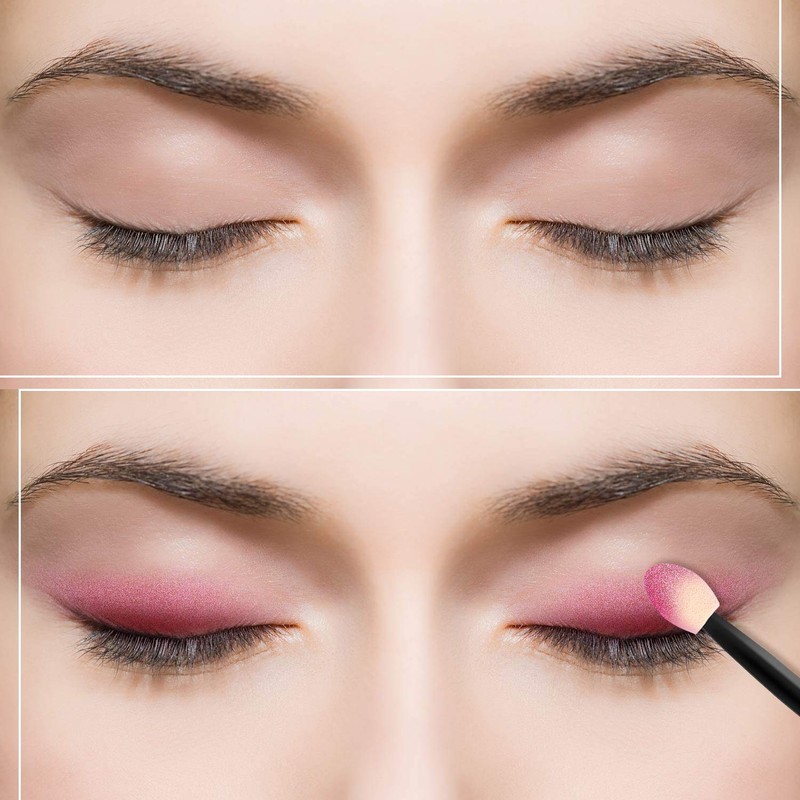 150 Eye Shadow Applicator Disposable Foam Makeup Brush Sponge Tipped