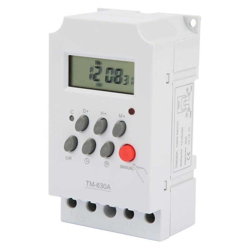 TM630A Mini LCD Digital Microcomputer Control Power Timer Switch(12V DC)
