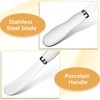 Patelai 4 Pcs Butter Spreader Knives, Stainless Steel Butter Knife