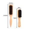 LuojinLuoda Slick Back Hair Brush for Smoothing Ponytail & Detangling