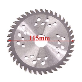 SUNDELY® Carbide Tipped TCT Circular Saw Blade Angle Grinder Disc 115 mm X 22.2 mm X 24T or 40T (4.5" X 0.87") for Wood Laminate Plywood Tree PVC Plastic Trimmer Cutter (1 Piece, 40T)