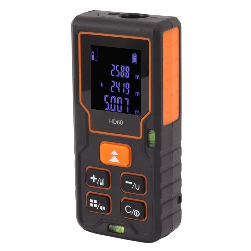 Laser Distance Meter High Accuracy Portable Handheld Rangefinder for Engineering