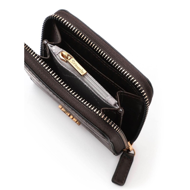 Tamaris Beate Small Zip Around Wallet Brown, brown, Fashionable
