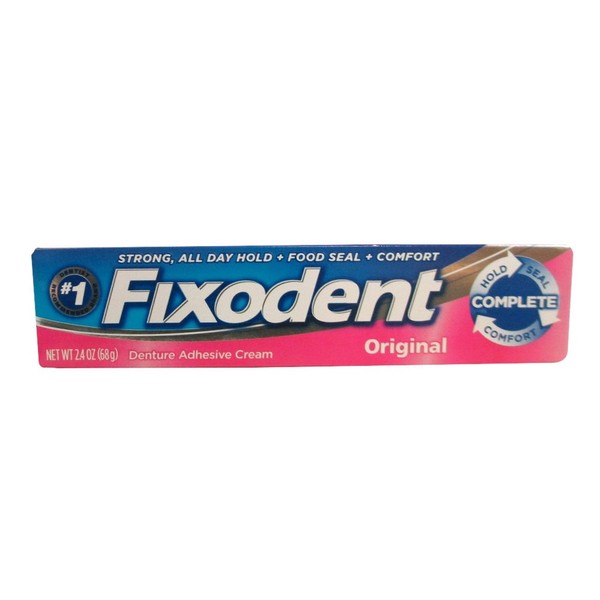 Fixodent Adhesive Cream (Pack of 6)