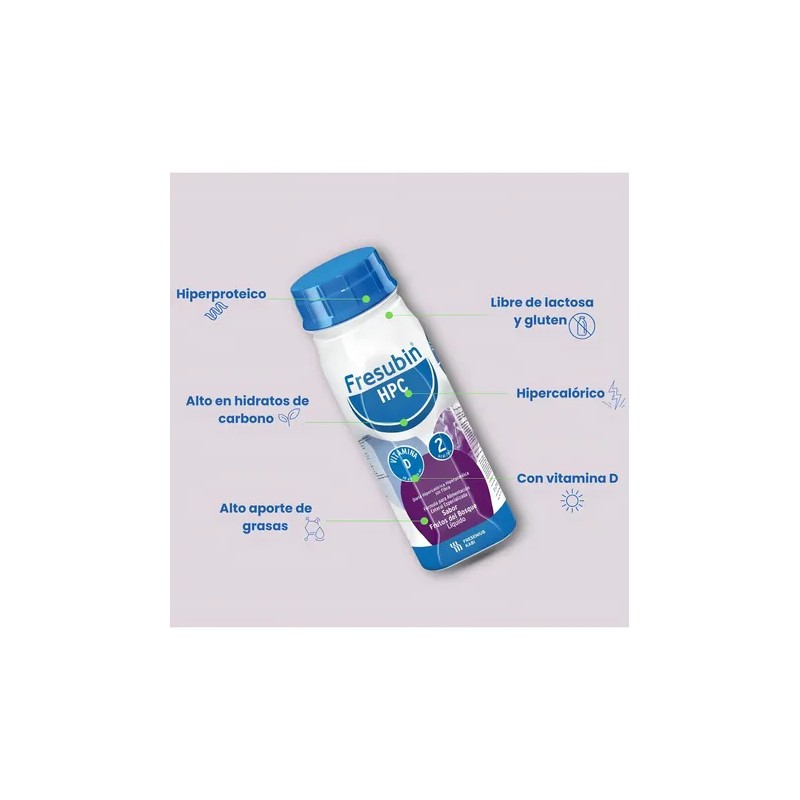 Fresubin Hpc Frutos Del Bosque 200 Ml 24 Piezas Suplemento