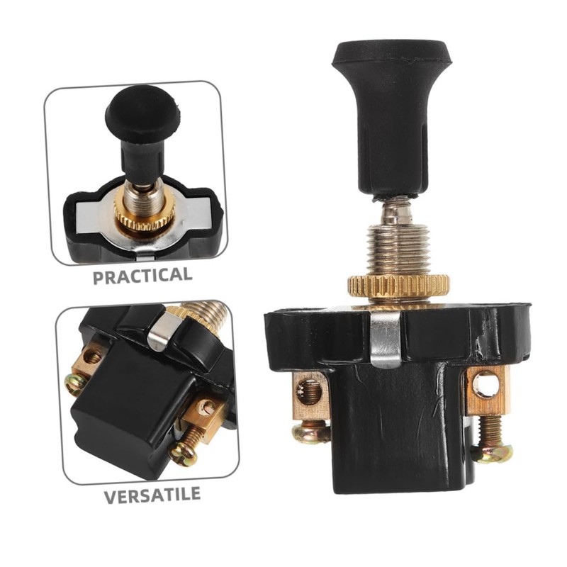 ULTECHNOVO 2pcs Headlight Switch Knob Pull Switch Light Fixture for