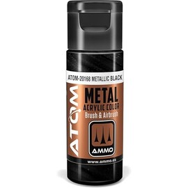 Atom Metallic Black