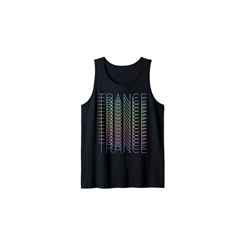 Trance Techno EDM Music DJ Rave Party Festival Tank Top