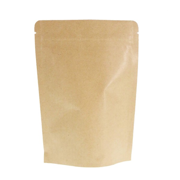 SumDirect 50 Stk Papier Beutel Kraftpapier mit Folie Ausgekleideten,Papiertütchen mit