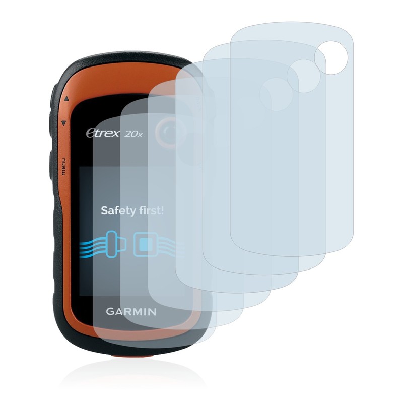 Savvies 6 x screen protectors compatible with Garmin eTrex 20