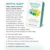3 Brains 3 Brains Restful Sleep 90 Vegetarian Capsules, Helps