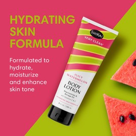 ShiKai ShiKai Very Clean Body Lotion (Juicy Watermelon, 8 oz) | Hydrating Skin Moisturizer for Dry Skin | With Niacinamide, Borage Oil, and Vitamin C & E