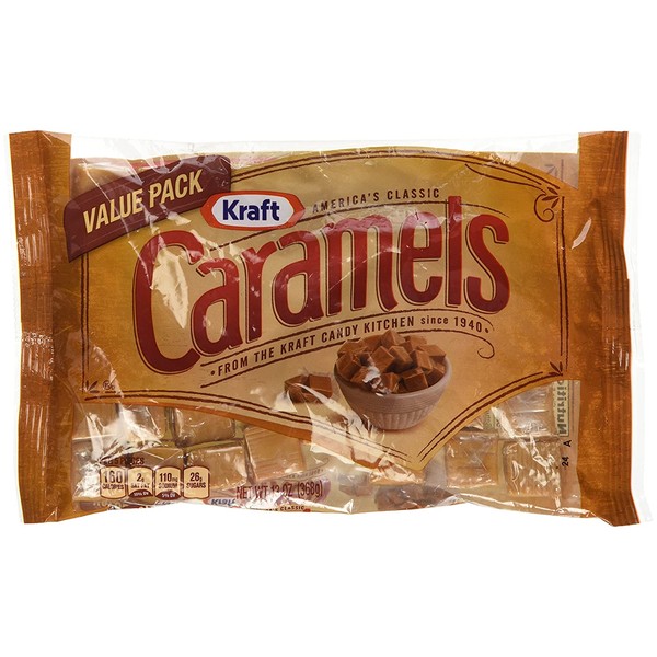 Kraft America's Classic Caramels, 11 Ounce (Pack of 2)