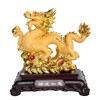 Feng Shui Import Golden Chinese Dragon Statue