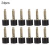Heel Dowel, Replacement Comfortable Non Slip Heel Tip, 24Pcs for