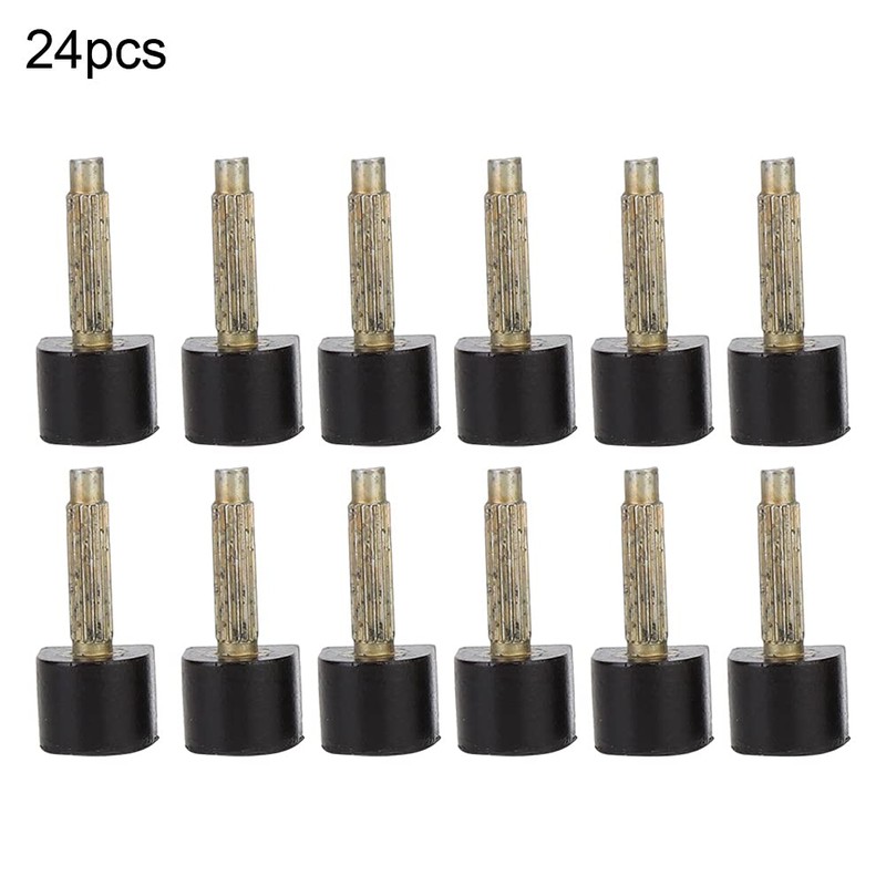 Heel Dowel, Replacement Comfortable Non Slip Heel Tip, 24Pcs for