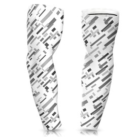 janhensy Arm Sleeve Gaming Esport Basketball: Arm Warmers Arm Sleeve Anti Sweat Arm Warmers Superlight Tattoo White Black Summer Dots Men Women, Black Twill, S