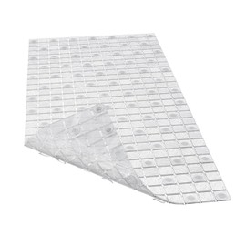 Hargiis Non-Slip Bathtub Mat, Anti Slip Shower Mat, Fast Drying Bathtub Mats, Foot Scrubber Mat, Anti Slip Mat for Tub, Floor, Bathroom, Kitchen, Home, Hotel (Clear 32"×15")