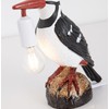 MOUFIER Bird Lamp Table Lamp,Woodpecker Design with LED Bulb,Modern Table