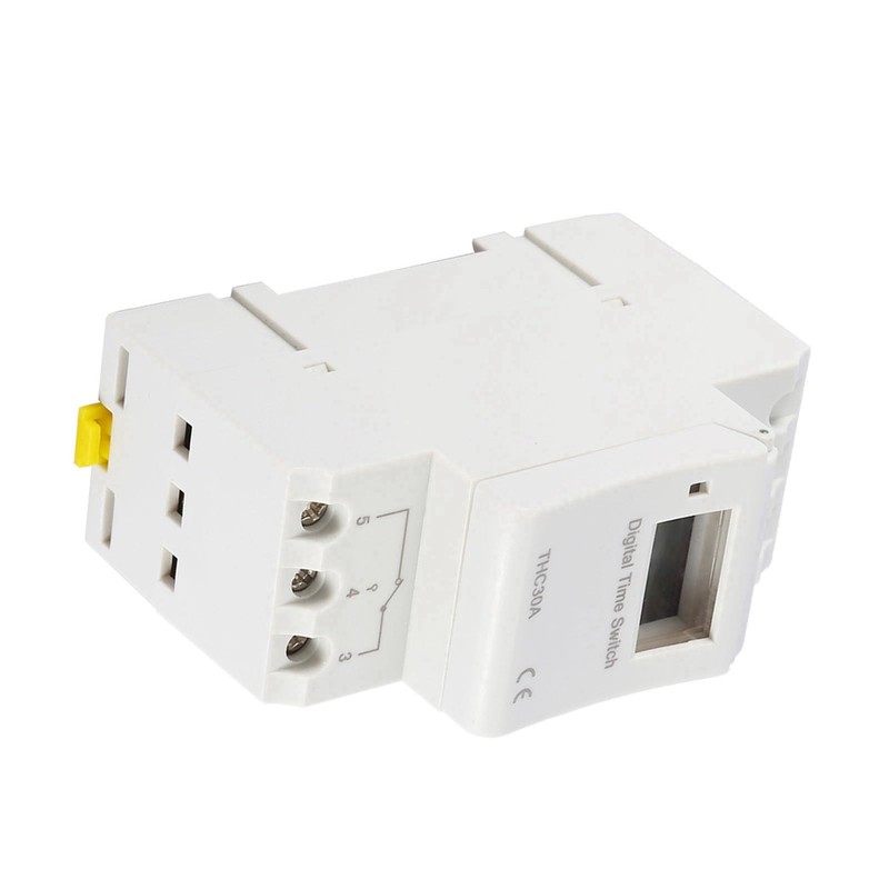 Walfront 30A Digital Timer Switch 7 Day Programmable Electronic Time