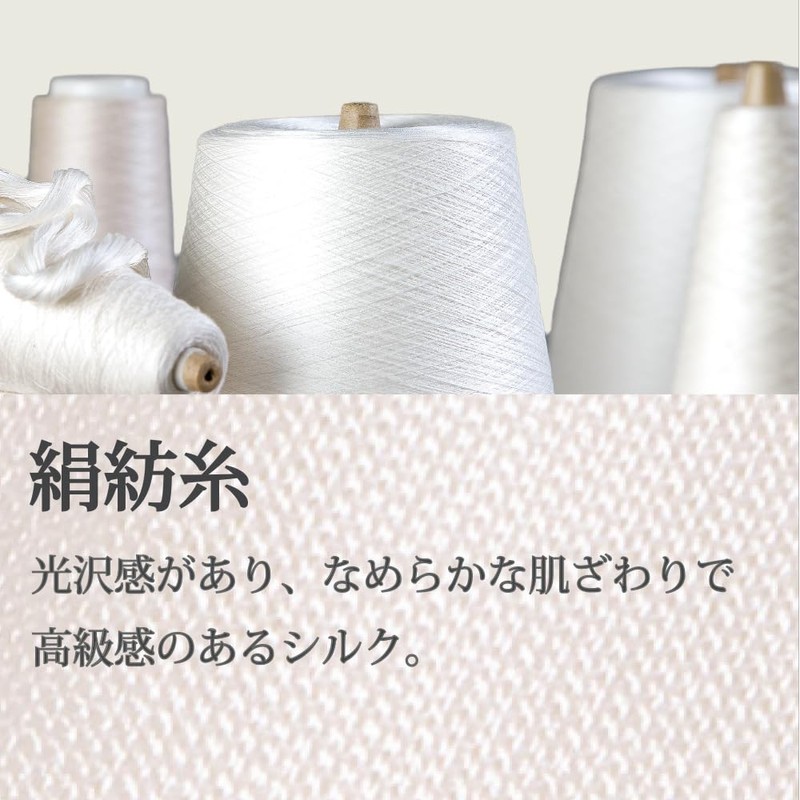 Cocoon Fit, 55% Silk, Refreshing Knee-High Legs, Made in Japan,