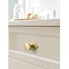 Goo-Ki Champagne Bronze Cabinet Drawer Knobs with Backplate or Spacer