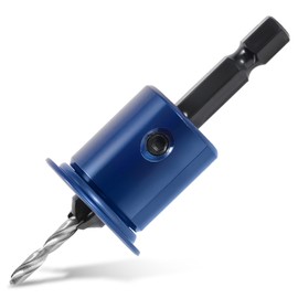 ColumPRO 3.2 * 8 HSS Countersink Drill Bit for Wood – With Depth Stop and 1/4" Quick Release Hex Shank, High-Speed Steel for Precise Woodworking