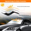 D-Lumina Winshield Sun Shade for 2014-2020 Lexus is Sedan, Foldable