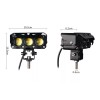 yuqing.fc Par Faros De Lupa Luz Led Spot Doble Color